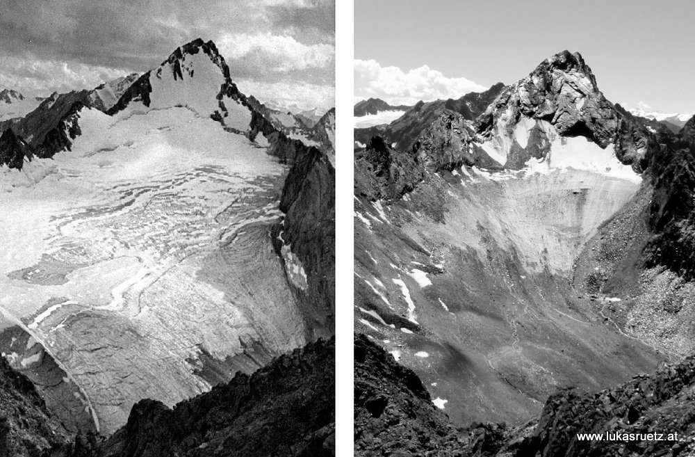 Best of: Gletschervergleiche Region Kühtai-Sellraintal