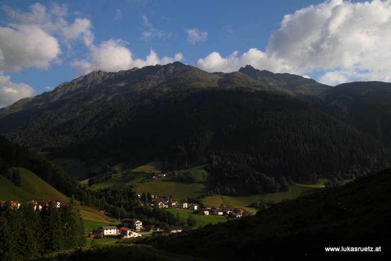 Blick zurück auf den Höhenwegabschnitt