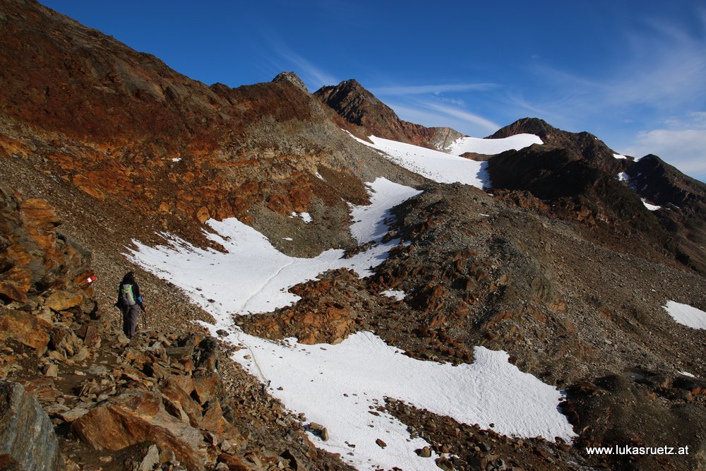 Anichspitze in Sicht