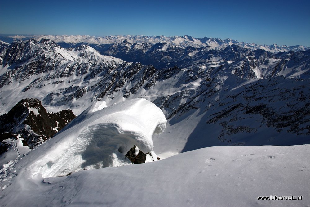 Villerspitz nach Osten