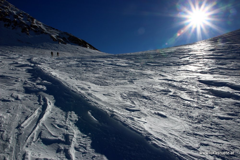 Windeinfluss hochalpin