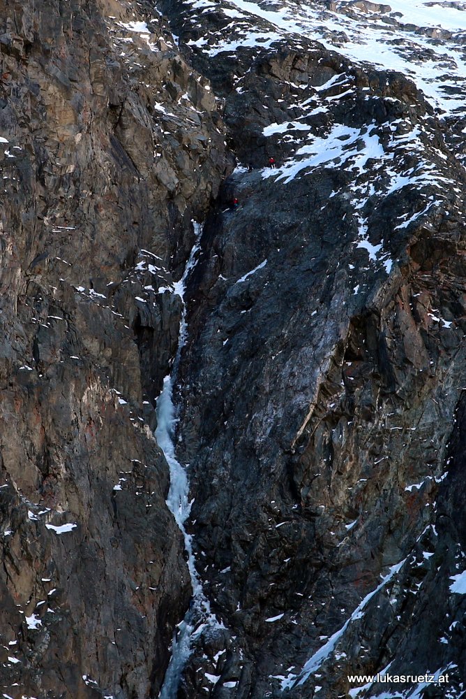 Hochbetrieb in der neuen Route