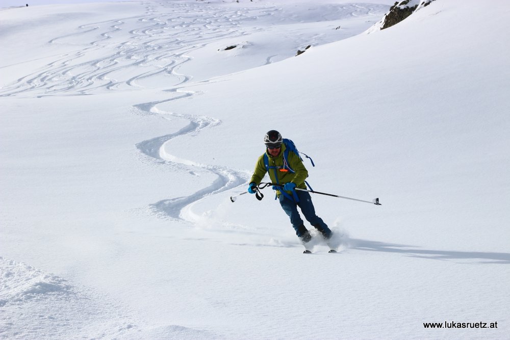 Abfahrt Roter Kogel