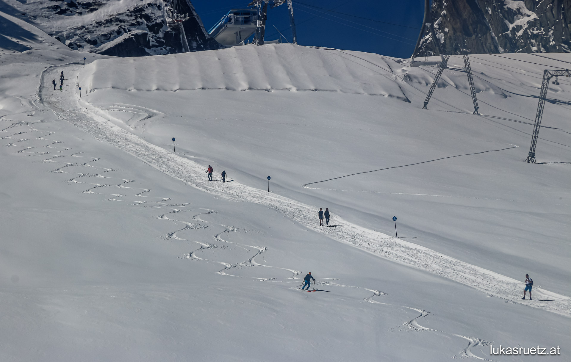 05.08.2020 | Stubaier Gletscher | Sommerskitour Winterliche Stimmung