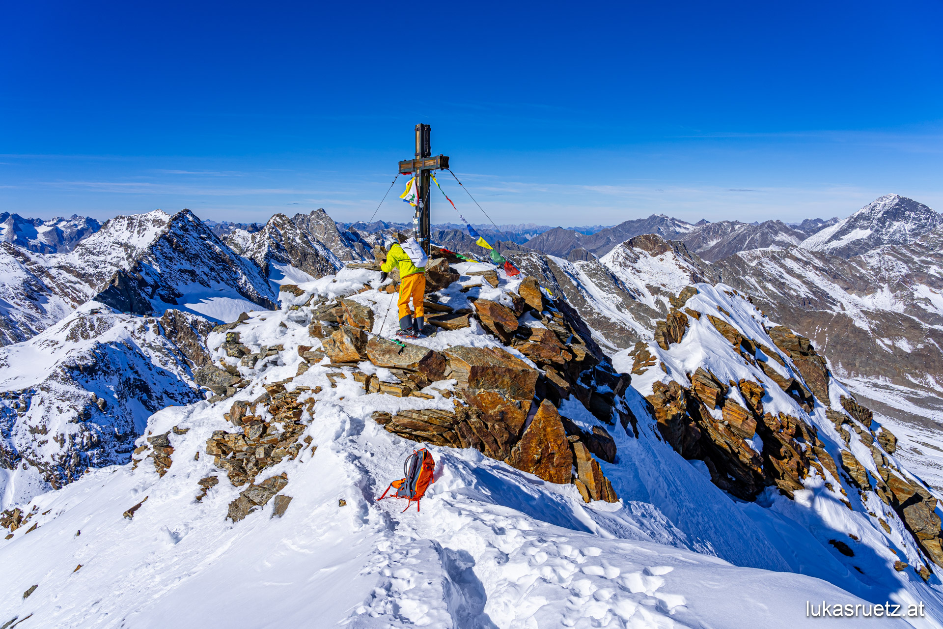 18.10.2021 | Schaufelspitze, 3333 m Ein erster Wintergeschmack