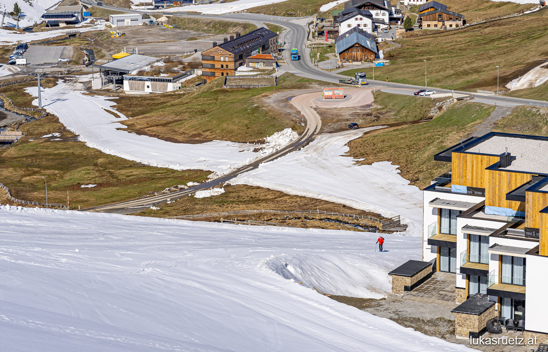 28.04.2022 | Gaiskogel, 2820m Schneesituation wie meist erst Ende Mai