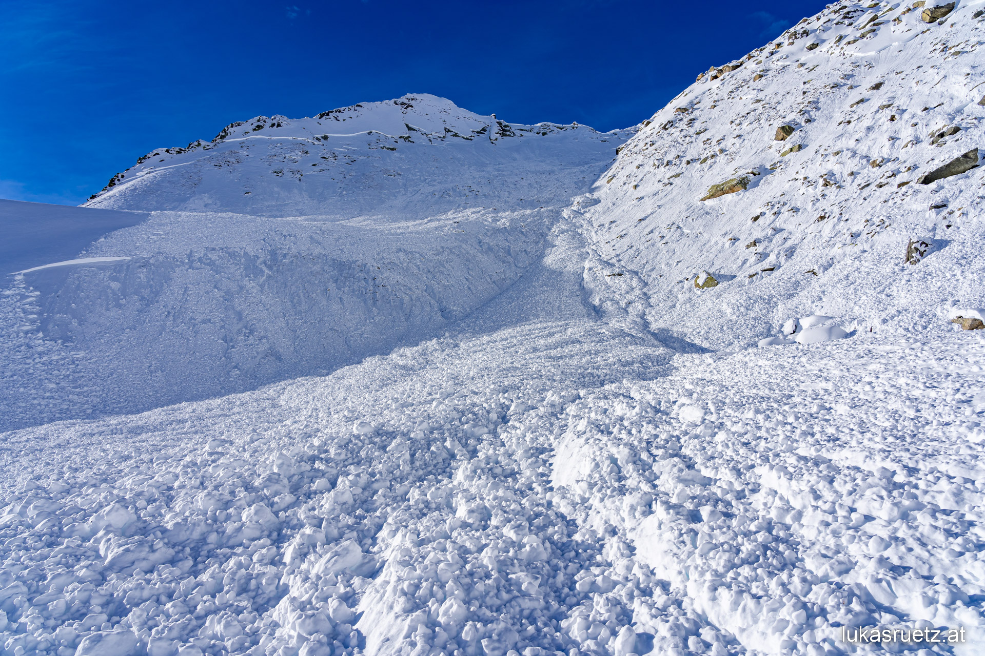 26.12.2022 | Weitere Lawinenauslösungen im Sellrain und in Kühtai Lampsenspitze, Pirchkogel, Grieskogelscharte